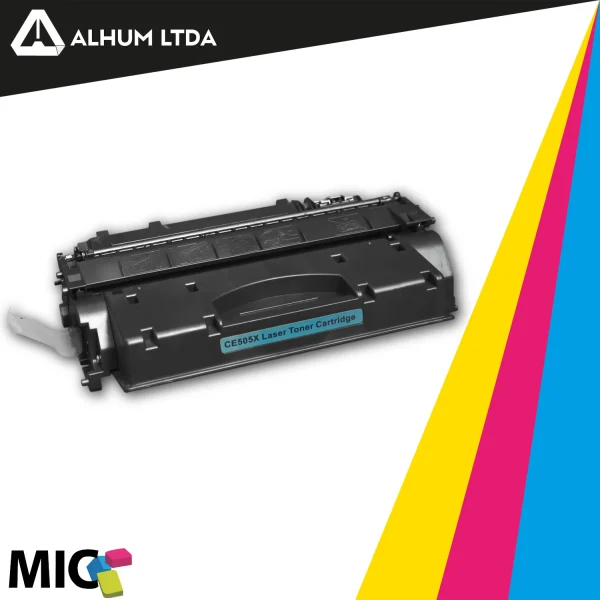 Toner Hewlett Packard CE505X LJ2033 05X Cartucho MIC